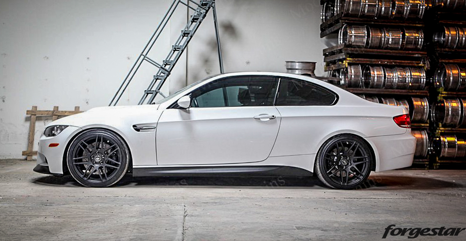 【名入れ無料】 F14 Forgestar Wheels Black 19x11 19x10 19x9.0 19x8.5 BMW for タイヤ・ホイール